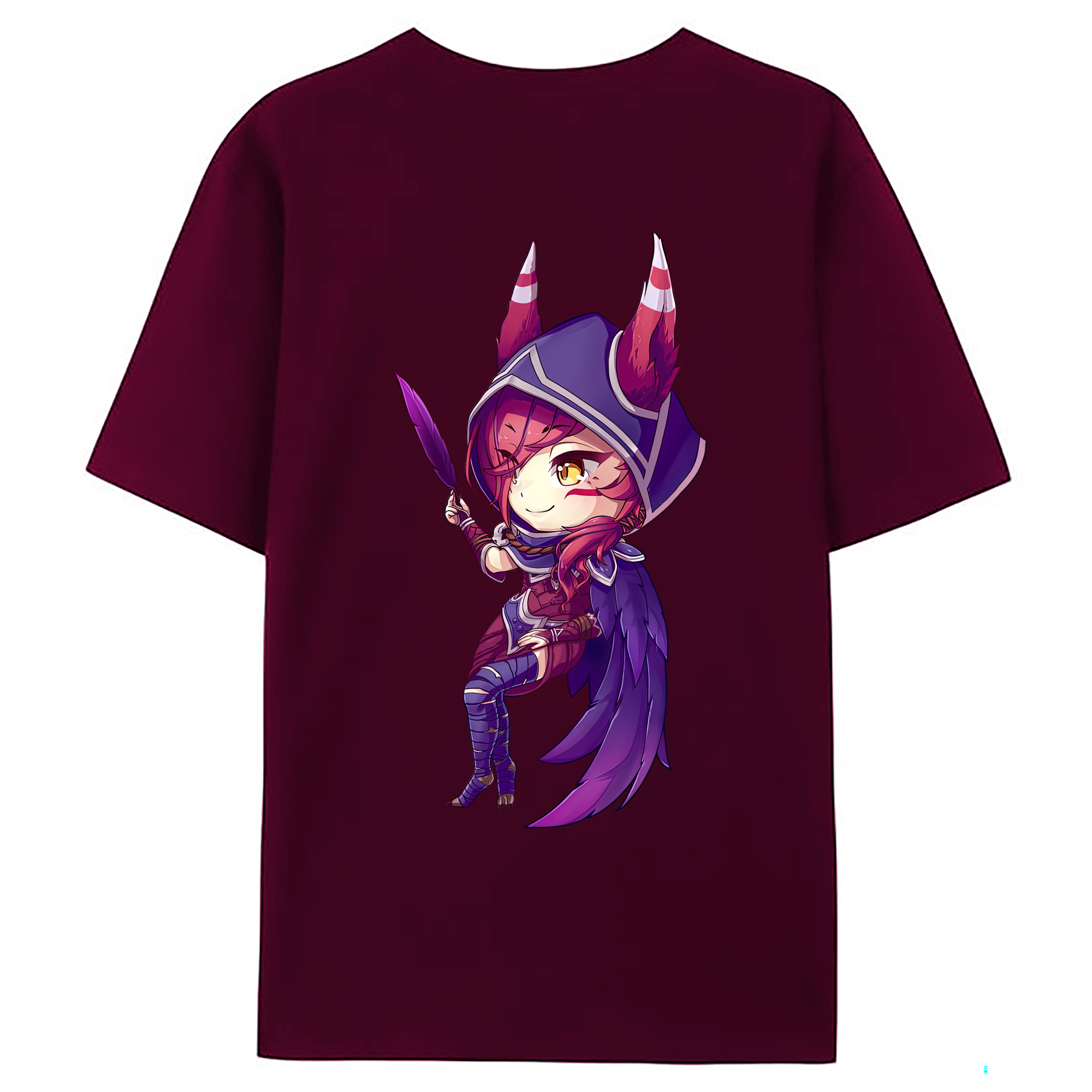 （画像用） リーグ・オブ・レジェンド League of Legends LOL レディース半袖Tシャツ(バックプリント)
